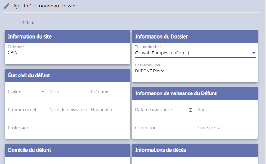 Ajout dossier pf